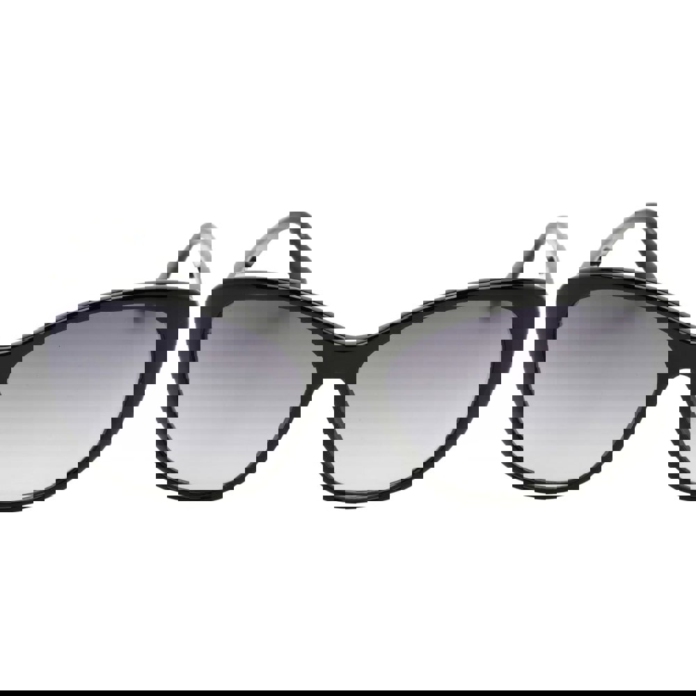 Calvin Klein Light Grey Gradient Black Sunglasses One Size