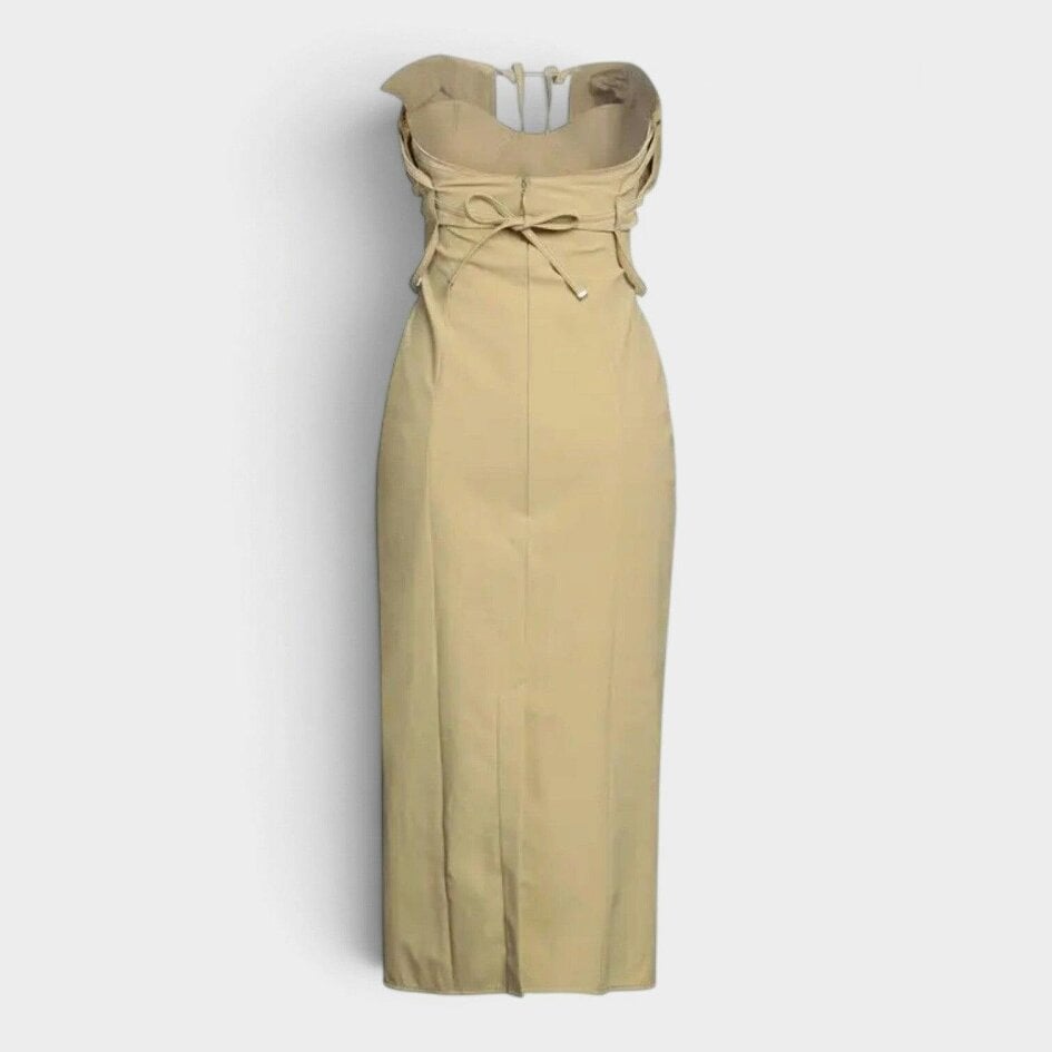 Jacquemus La Robe Bikini Light Khaki
