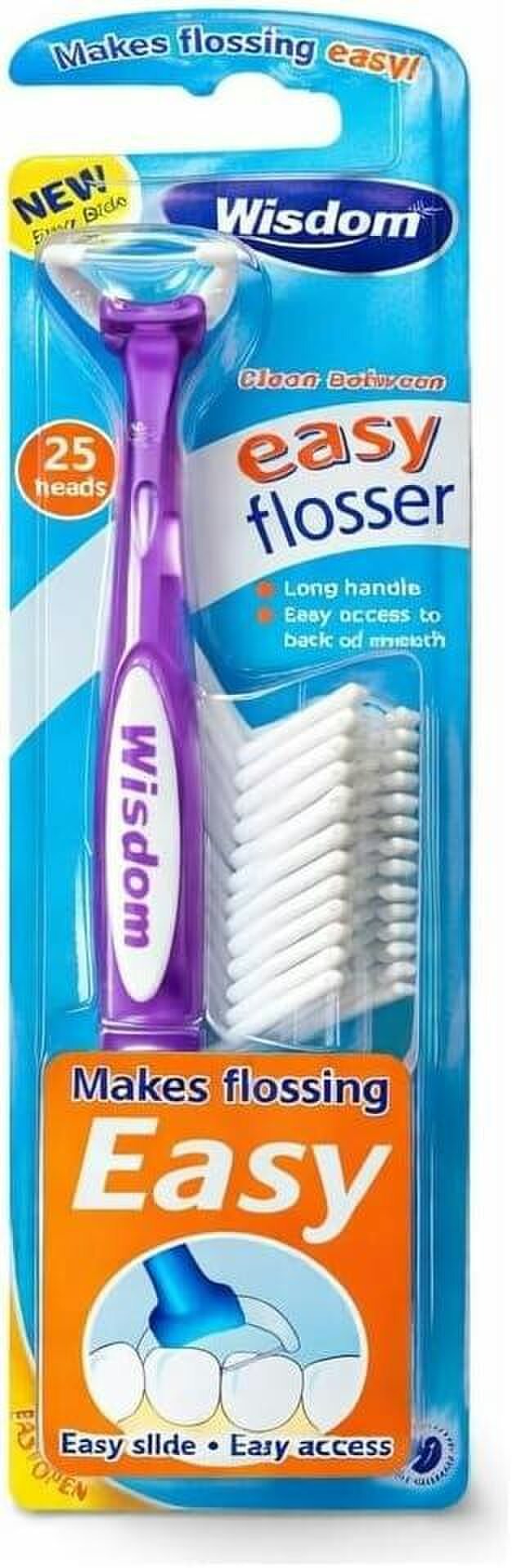 Wisdom Easy Floss Daily Flosser - Random Colour