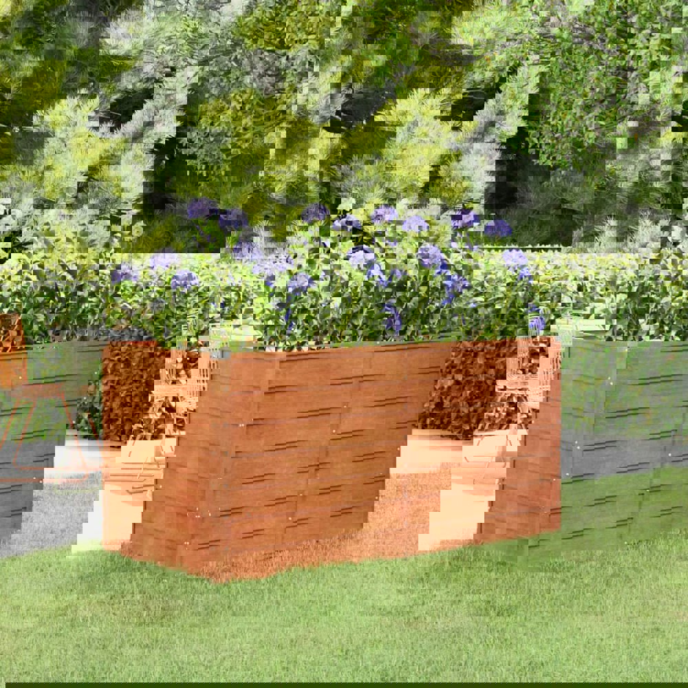 Berkfield Garden Raised Bed Rusty 160x80x77 cm Corten Steel