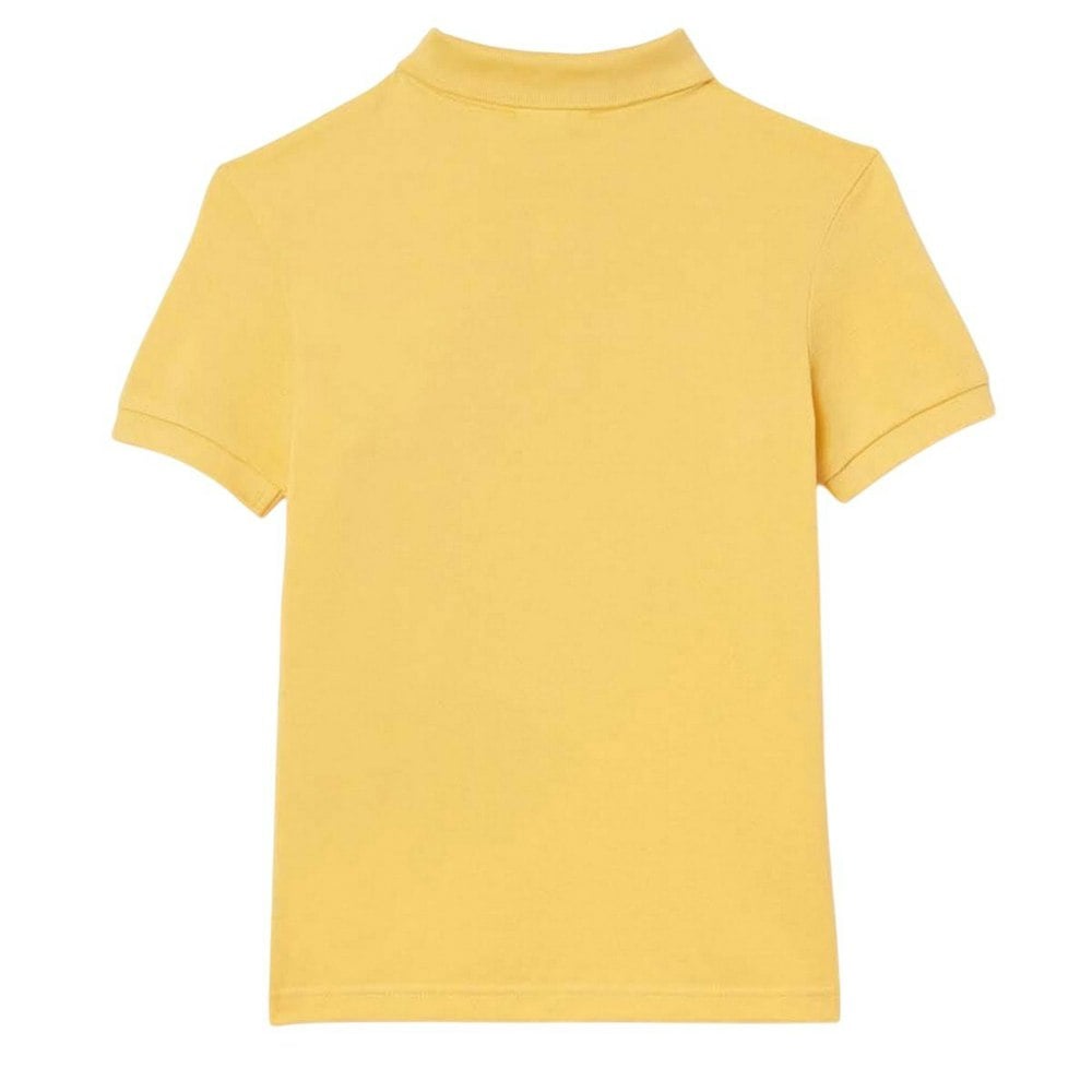 Lacoste Childrens/Kids Pique Polo Shirt - Yellow