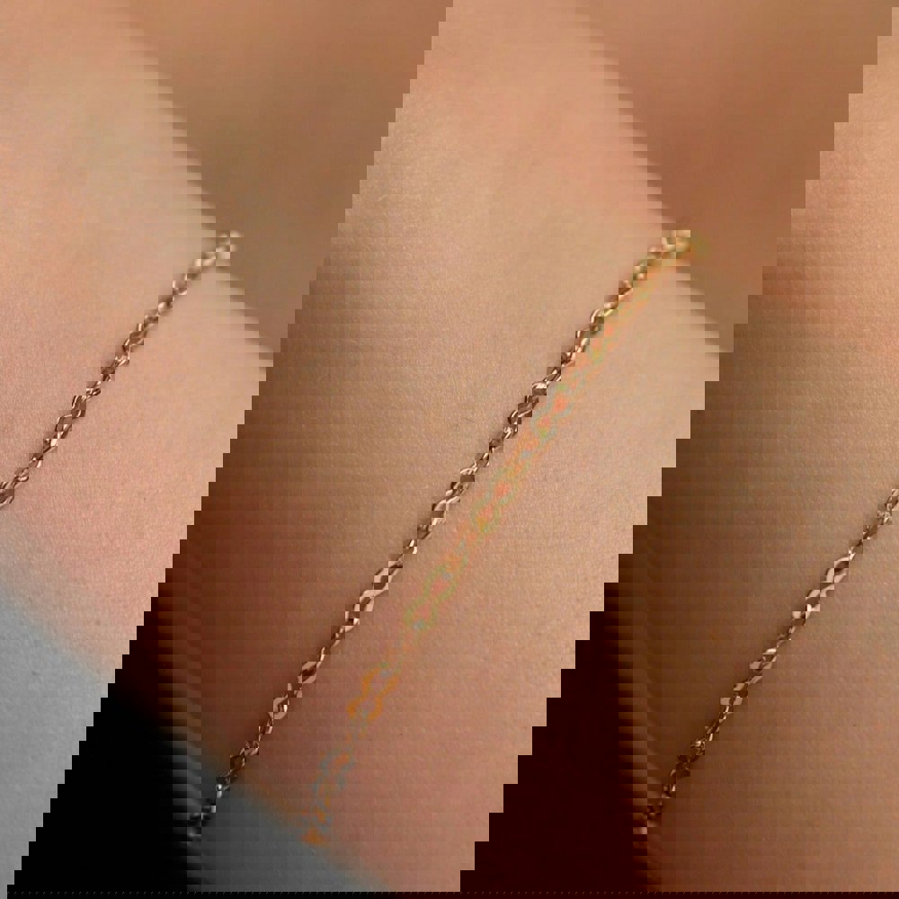 Gold Trip Vintage Delicate Chain Bracelet