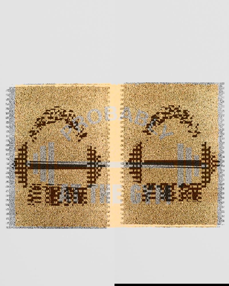 Probably At The Gym Doormat (60 x 40cm)
