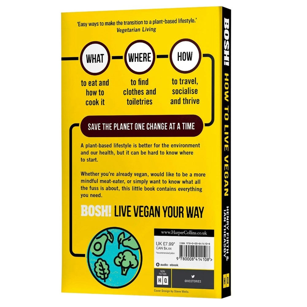 BOSH! How to Live Vegan: Simple tips and easy eco-friendly plant based hacks