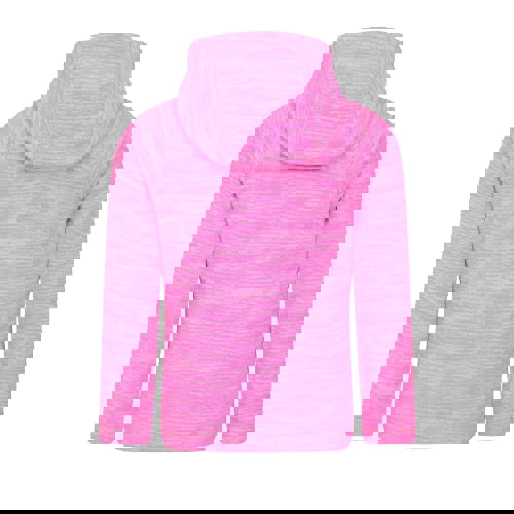 Mountain Warehouse Kids Snowdonia II Full Zip Hoodie - Bright Pink