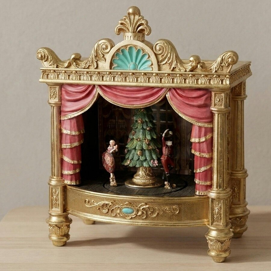 Garden Greatness Decorative Theatre with Dancers Ornament