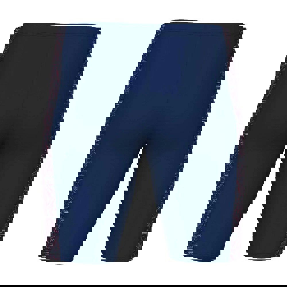 Arena Mens Jammer Abstract Tiles Swim Shorts - Navy/Red