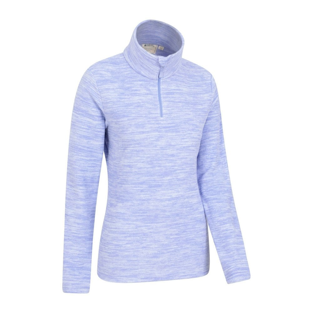Mountain Warehouse Women's Snowdon Melange Fleece Top - Lilac