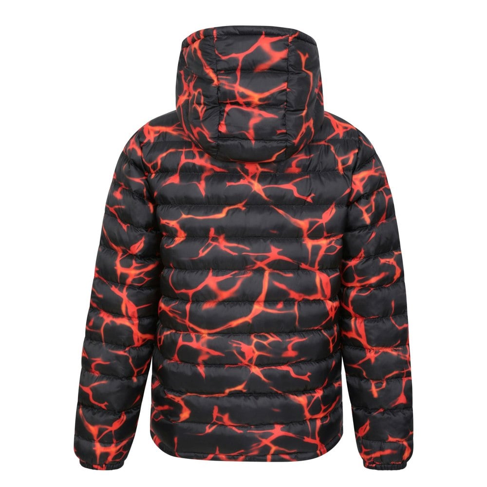 Mountain Warehouse Childrens/Kids Seasons Watercolour Padded Jacket - Burnt Orange