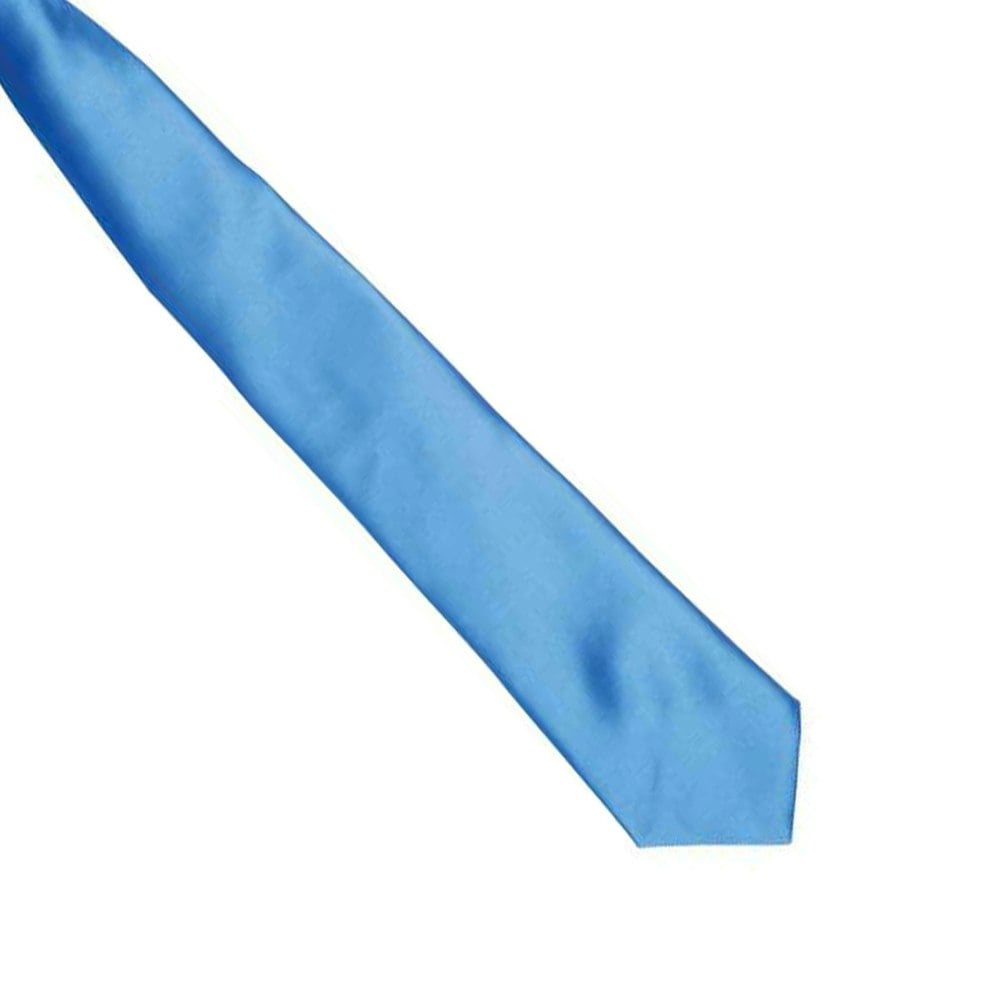 Premier Unisex Adult Satin Tie - Sapphire Blue