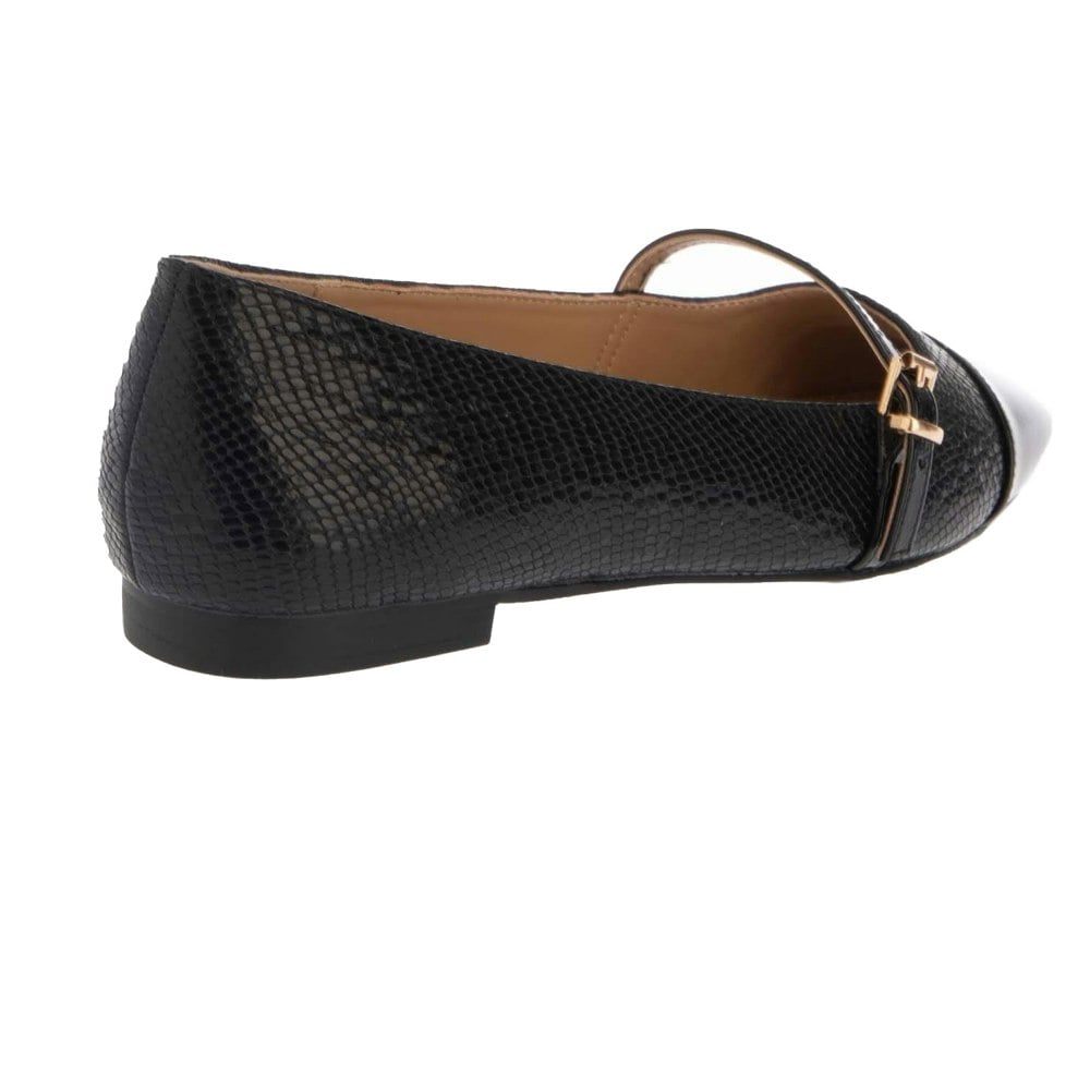 Dune London Womens/Ladies Hibiski Ballet Straps Pumps - Black