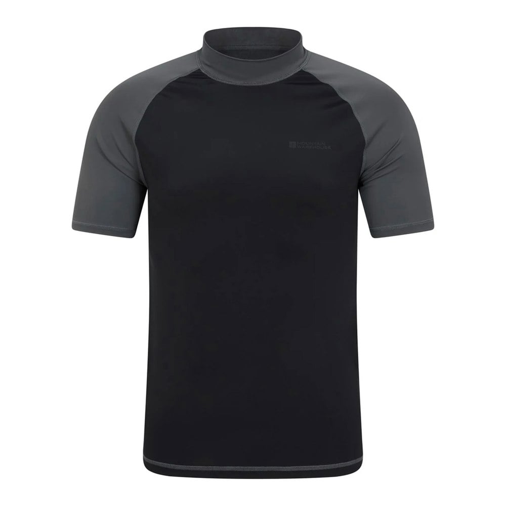 Mountain Warehouse Mens UV Protection Rash Guard - Dark Grey