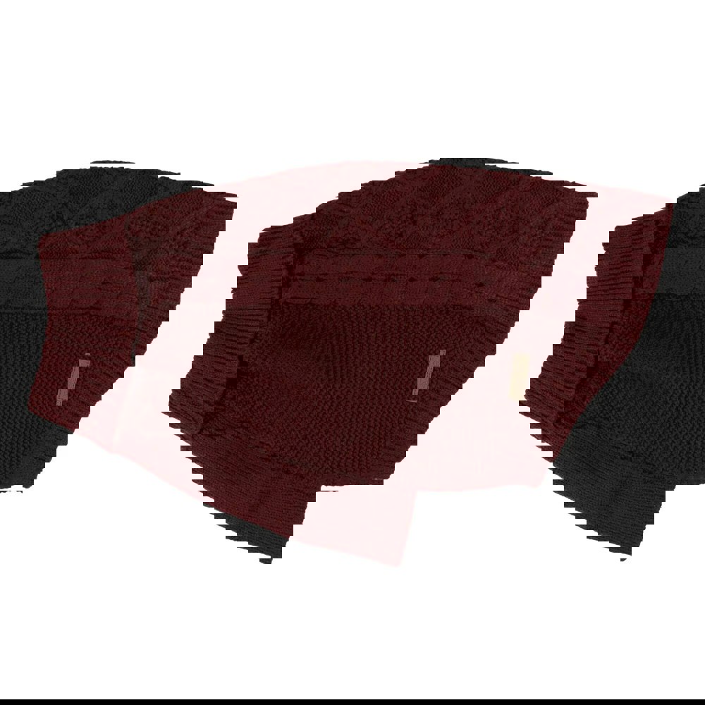 Regatta Knitted Dog Jumper - Claret Red