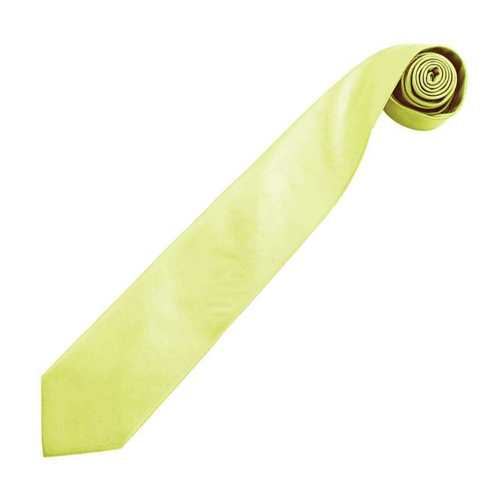 Premier Mens Colours Fashion Tie - Lime