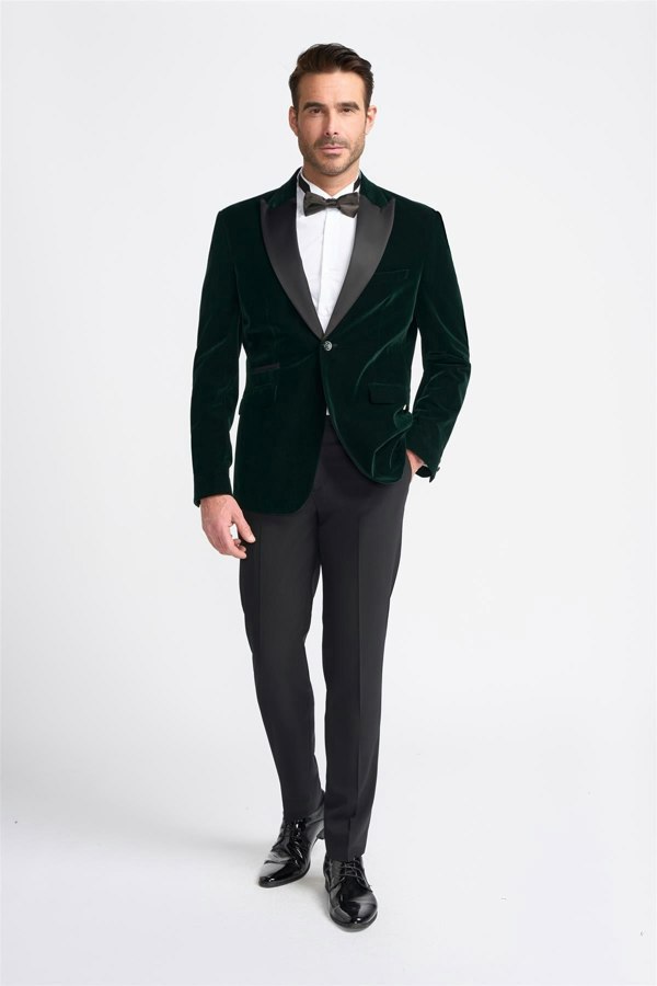 House of Cavani Rosa Blazer - Black