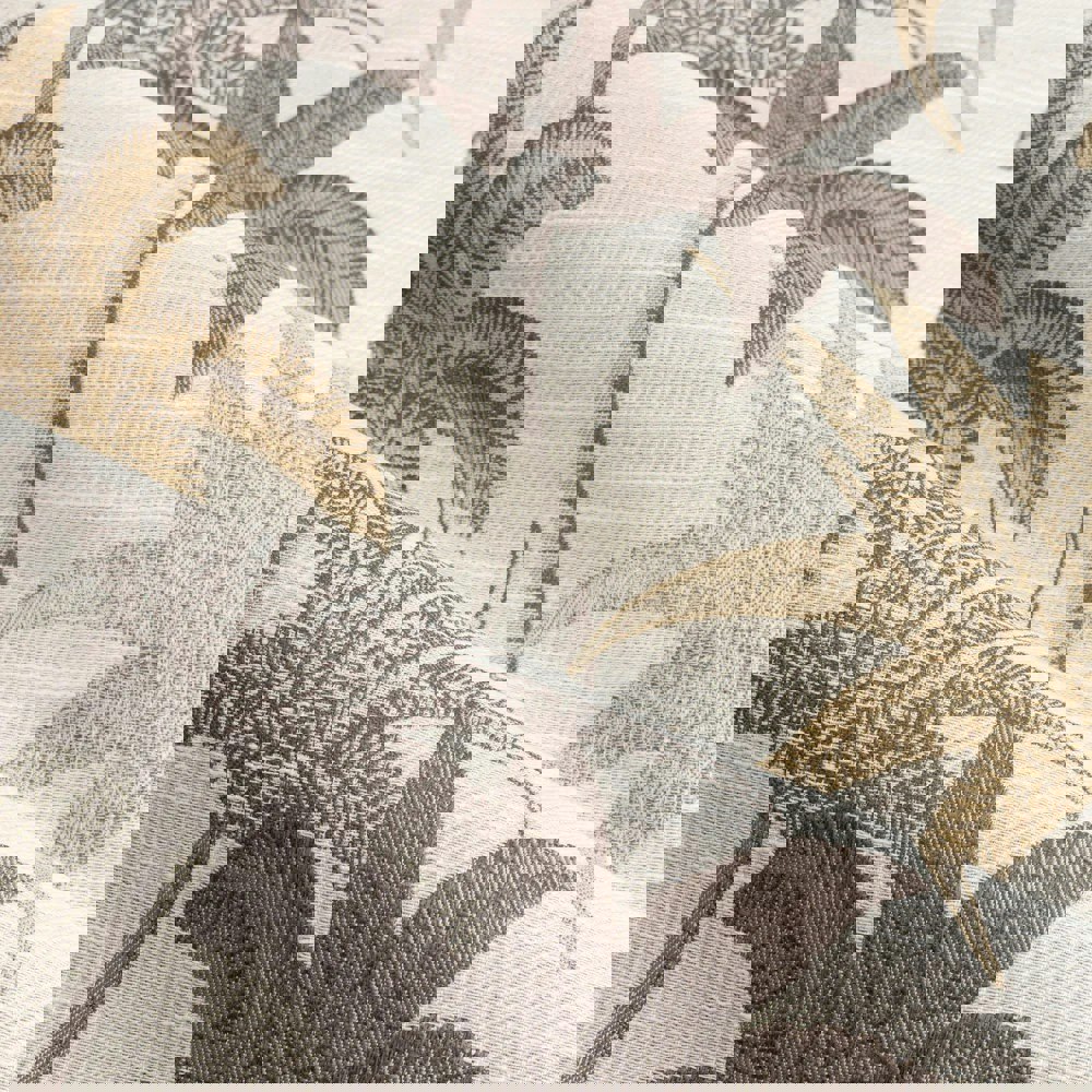 Wylder Galapagos Jacquard Eyelet Curtains - Natural