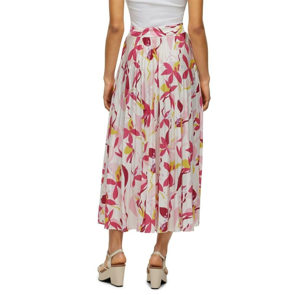 Boss Womens/Ladies Erikes Skirt - White/Multicoloured