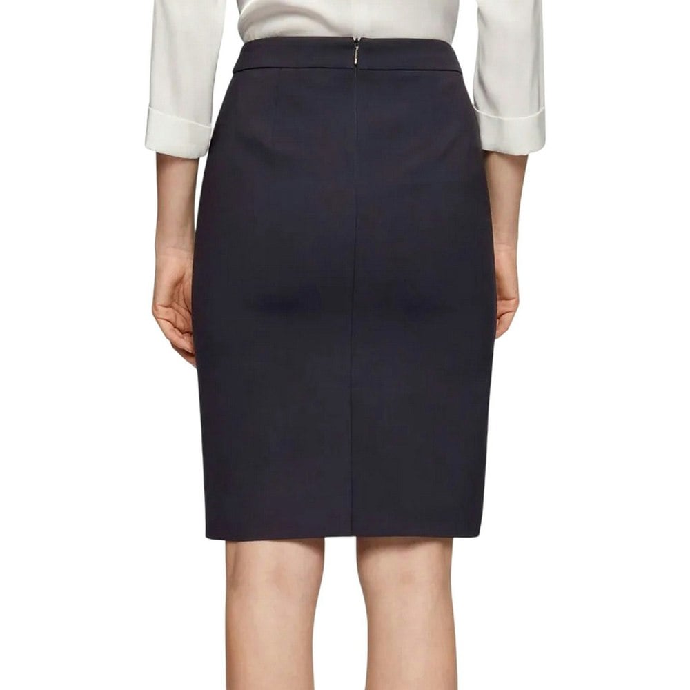 Boss Womens/Ladies Vilea Pencil Skirt - Blue