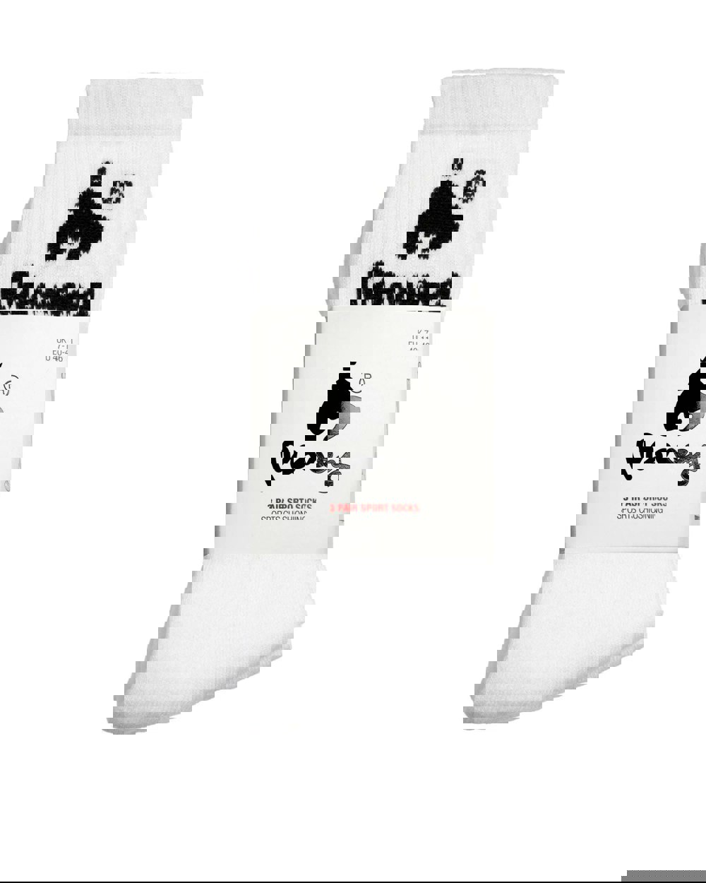 Money Sig Ape Sport Socks 3pk White