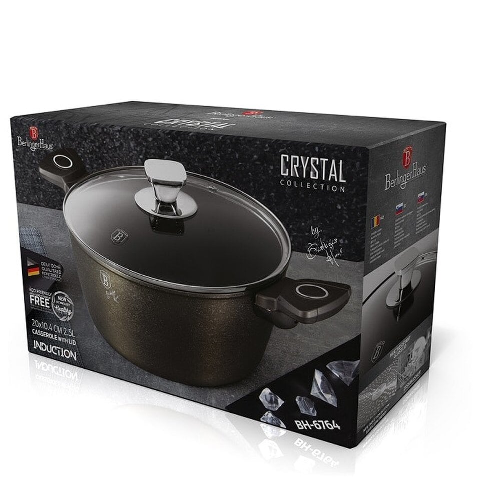 Berlinger Haus Casserole 20 cm Berlinger Haus BH/6764 Crystal Collection