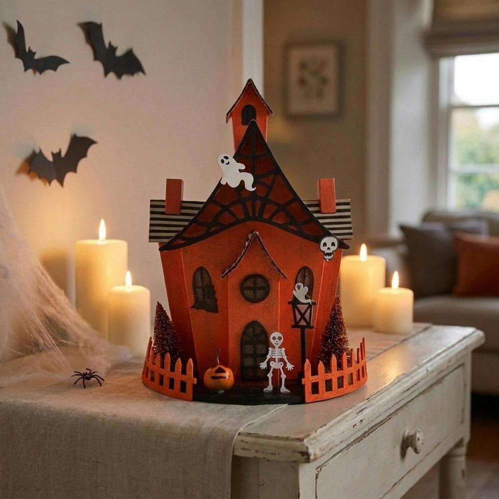 Garden Greatness Ghost LED Haunted House Halloween Decoration