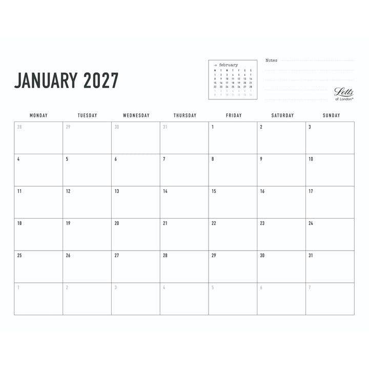 Conscious Sage Calendar 2027, Wall Calendars, Month To View, Basics, Gift