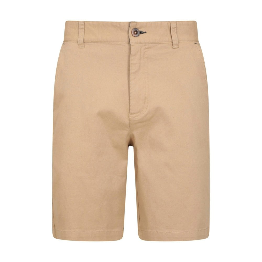 Mountain Warehouse Mens Organic Chino Shorts - Beige