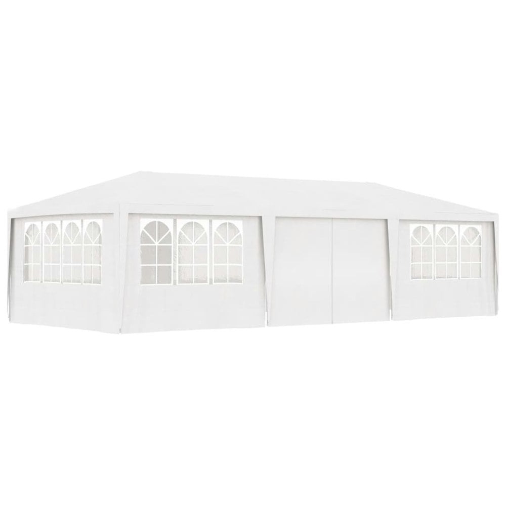 Berkfield Professional Party Tent with Side Walls 4x9 m White 90 g/m