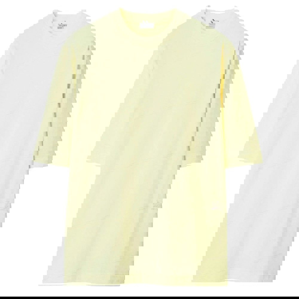 BURBERRY 8082027 Burberry Striped T-Shirt SHERBET (Yellow) T-SHIRT MALE S