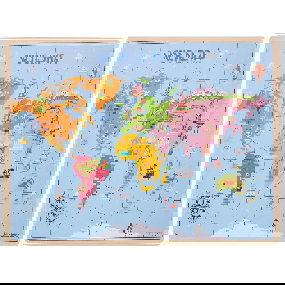 World Map Puzzle