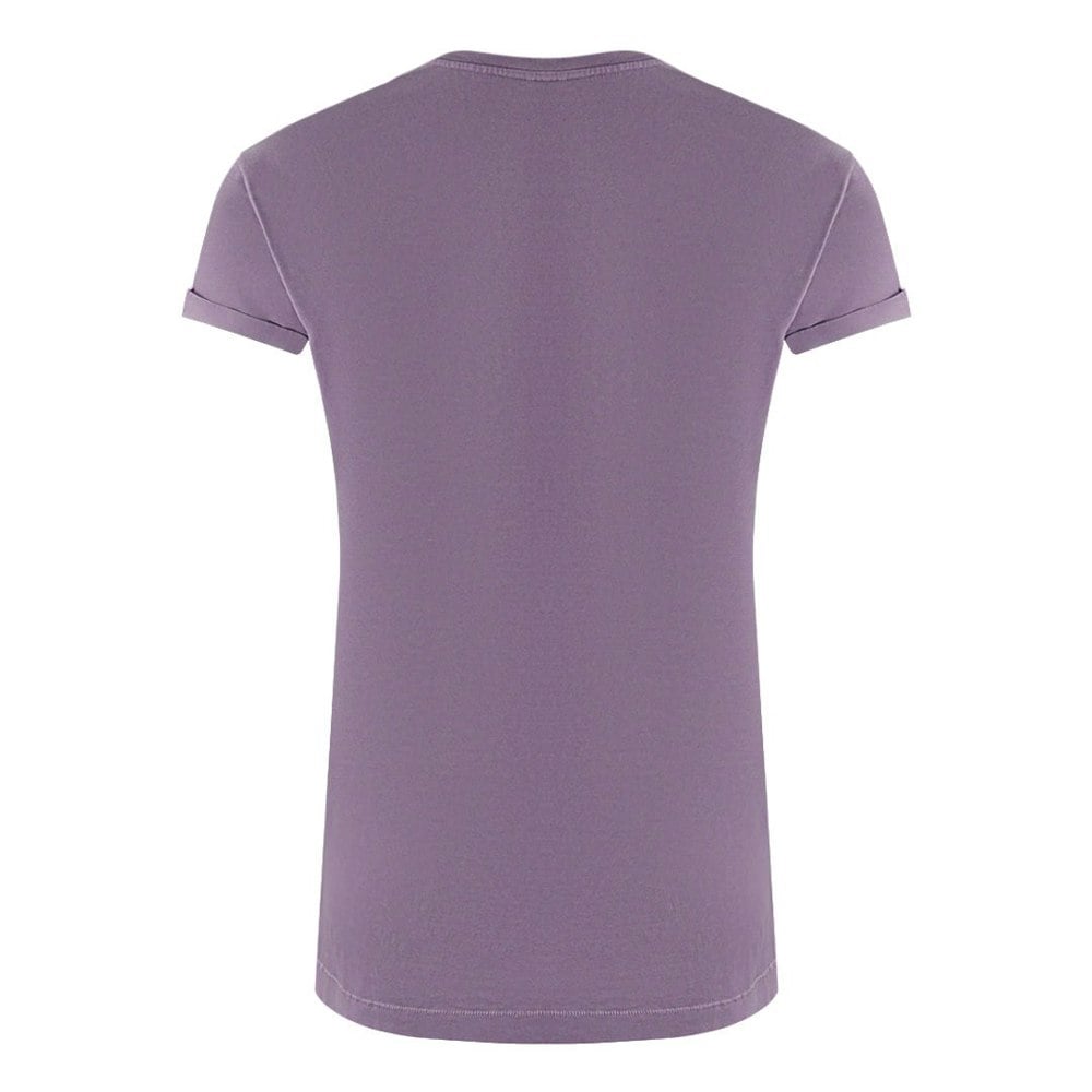 Parajumpers Toml Tee Brand Logo Amethyst T Shirt