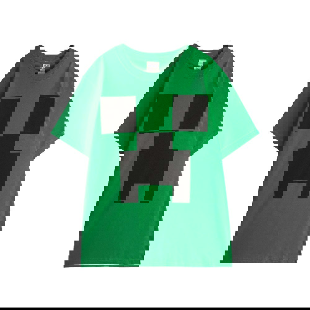 Minecraft Boys Short-Sleeved T-Shirt - Green