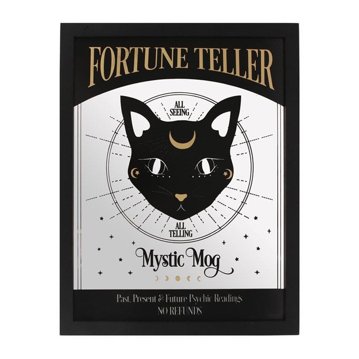 Serano Mystic Mog Mirrored Wall Hanging