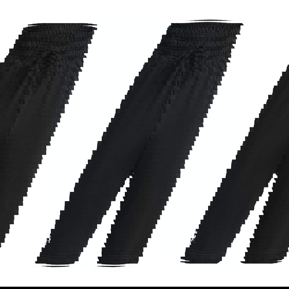Under Armour Mens Rival Fleece Shorts - Black/White