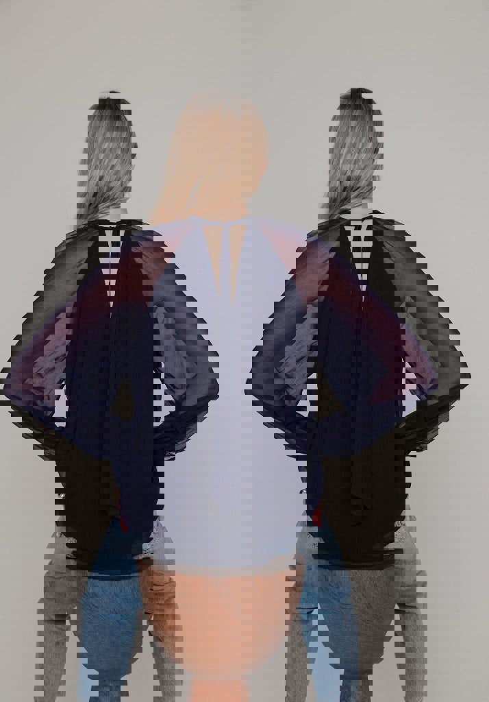Helena Blouse in Navy