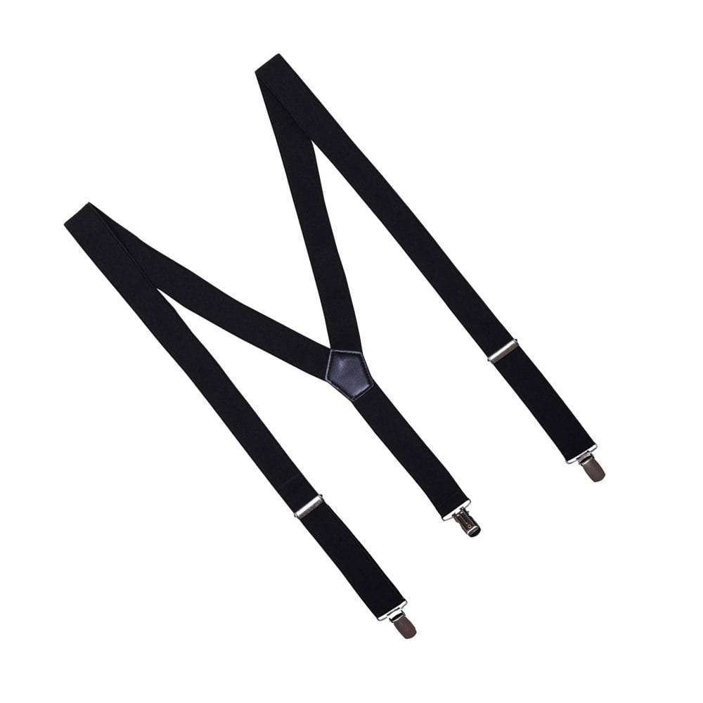 Premier Clip-On Trouser Braces - Black