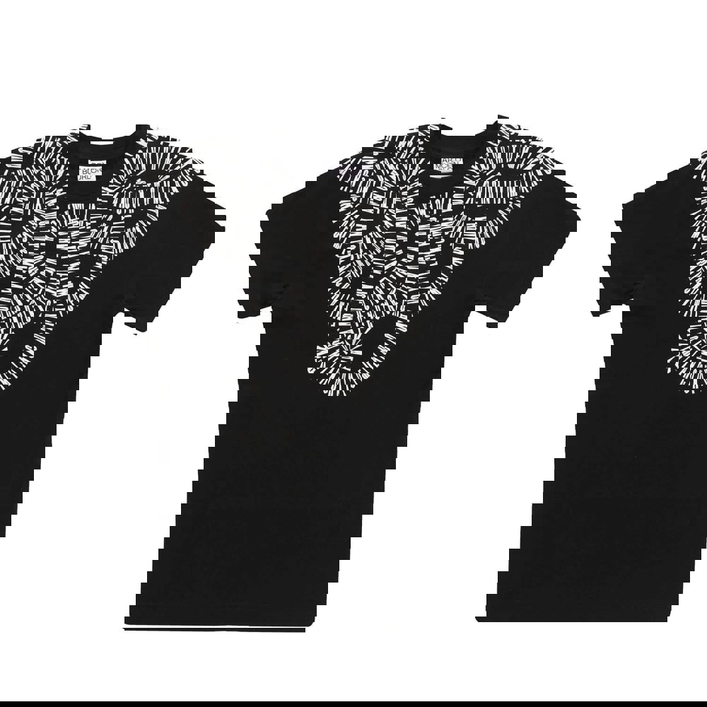 Marcelo Burlon Childrens/Kids Snake T-Shirt - Black/White