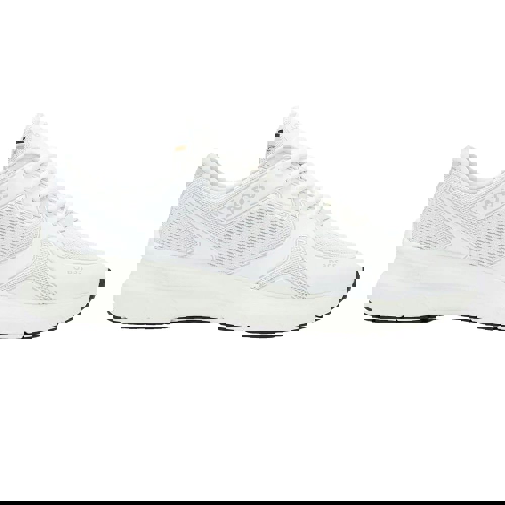 Boss Mens Owen Running Trainers - White