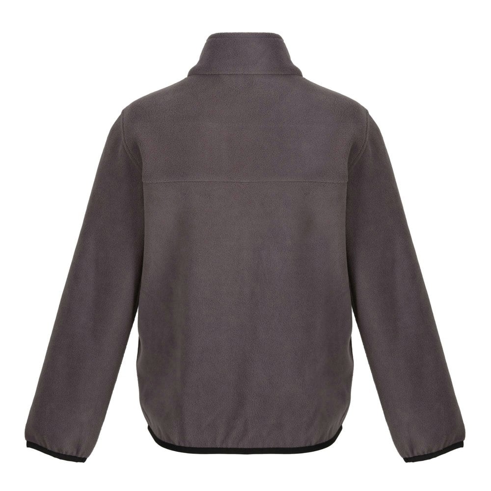 Regatta Childrens/Kids Microfleece Full Zip Fleece Jacket - Seal Grey