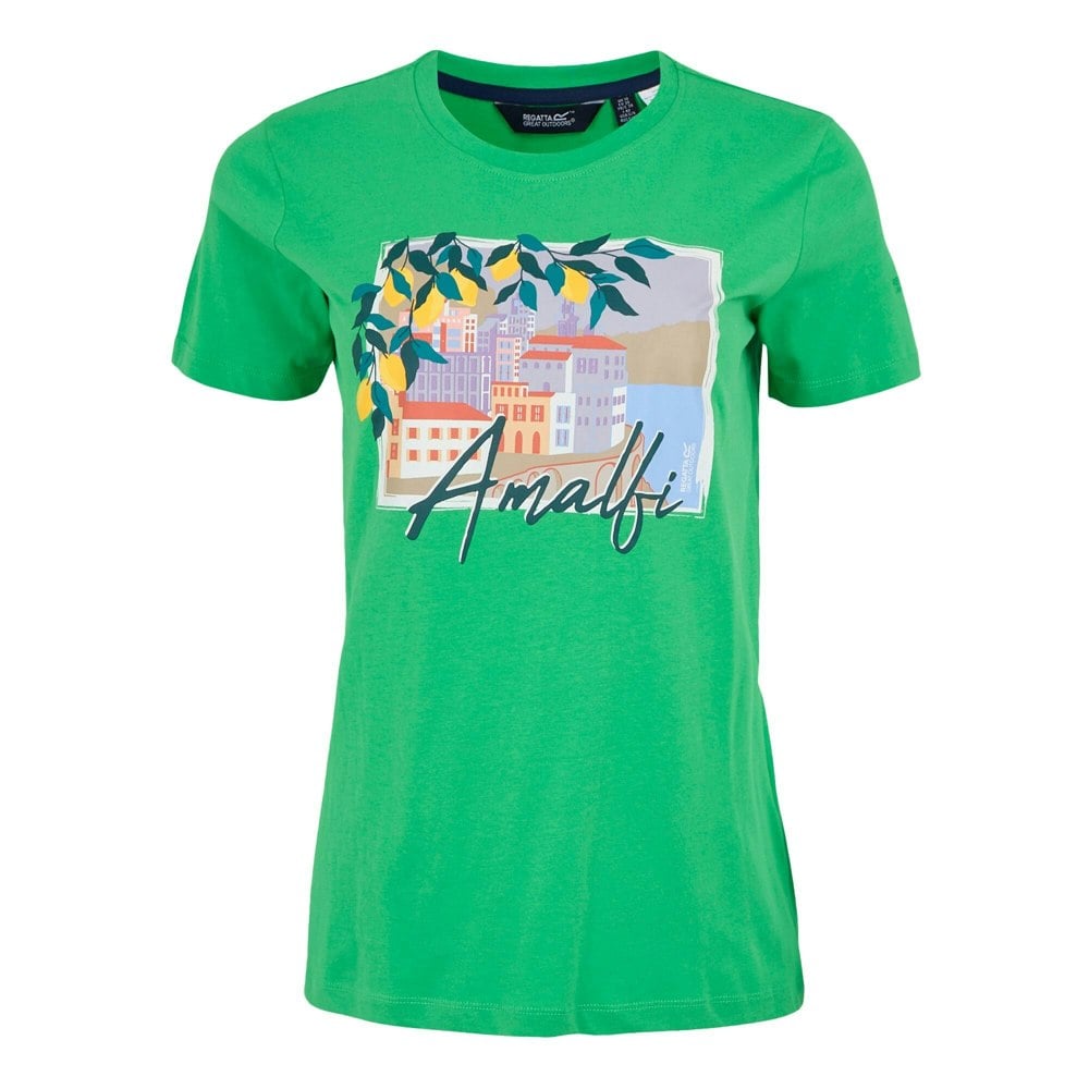 Regatta Womens/Ladies Filandra VX Amalfi T-Shirt - Island Green