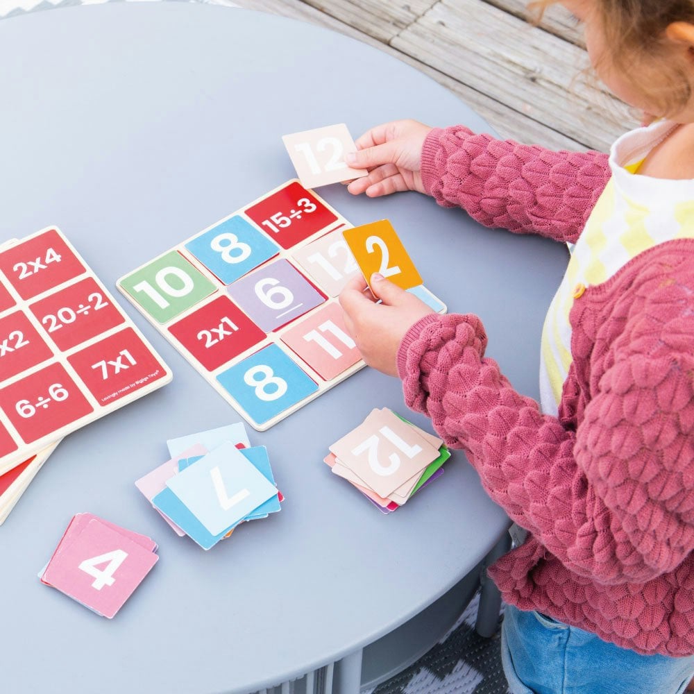 Bigjigs Toys Math Bingo - Multiply & Divide