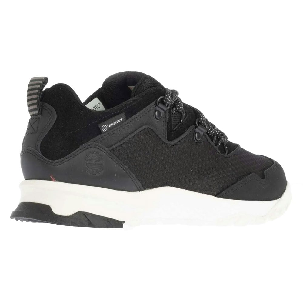 Timberland Womens/Ladies Lace Up Leather Low Waterproof Hiking Shoes - Black