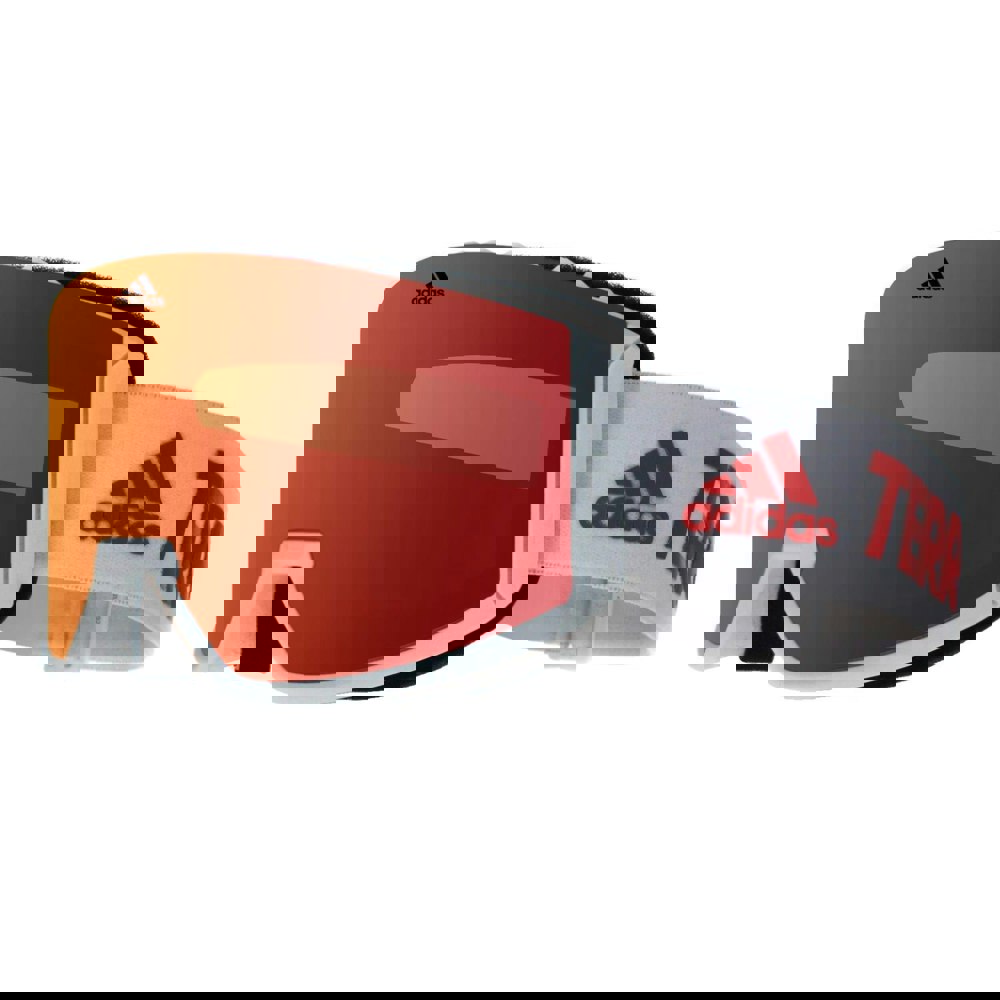 Adidas Ski Goggles SP0040 21U White Bordeaux Mirror