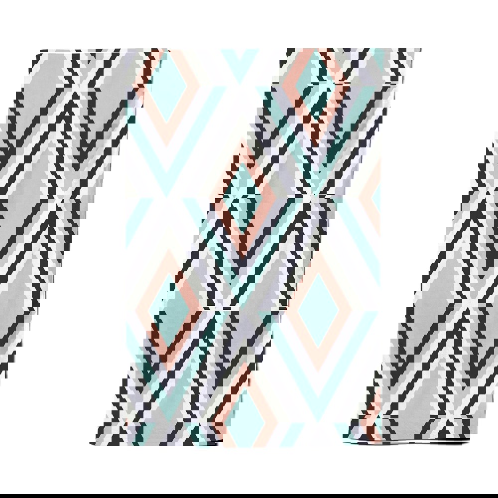Warren Reed Zig Zag Abstract Pattern Tea Towel