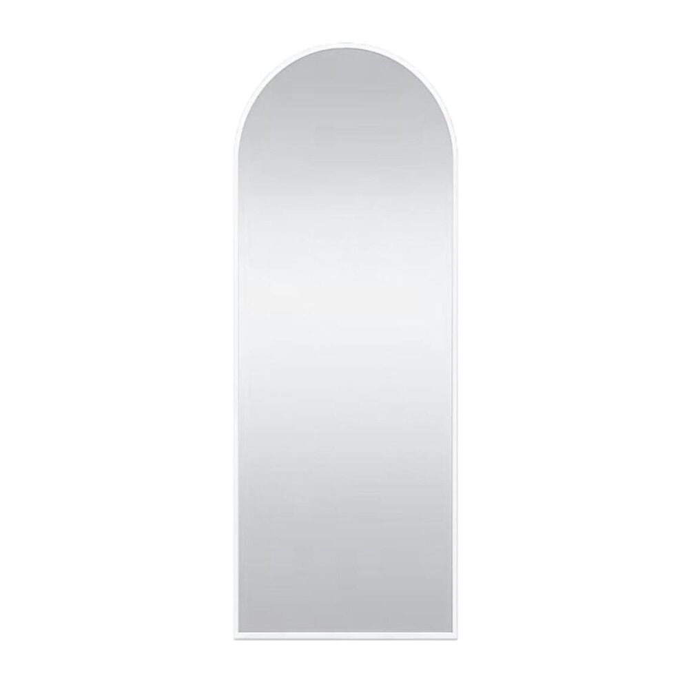 Downton Interiors White Arched Over Door Metal Mirror 120cm