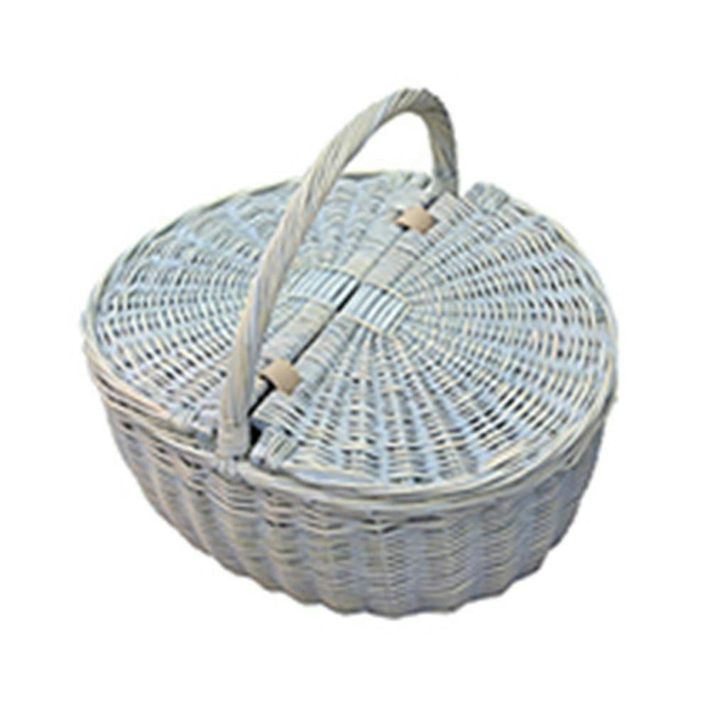 Wicker Picnic Baket with Lining