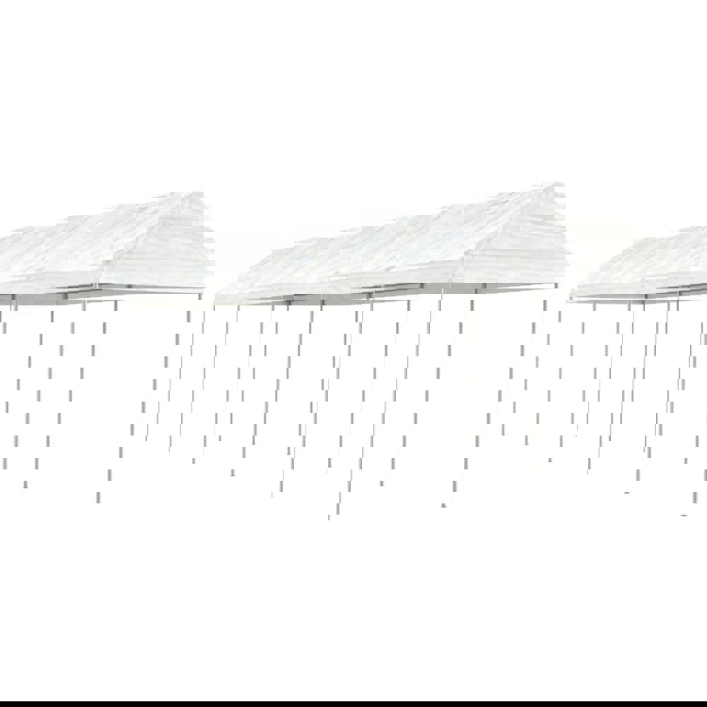 Berkfield Gazebo with Roof White 11.15x2.28x2.69 m Polyethylene