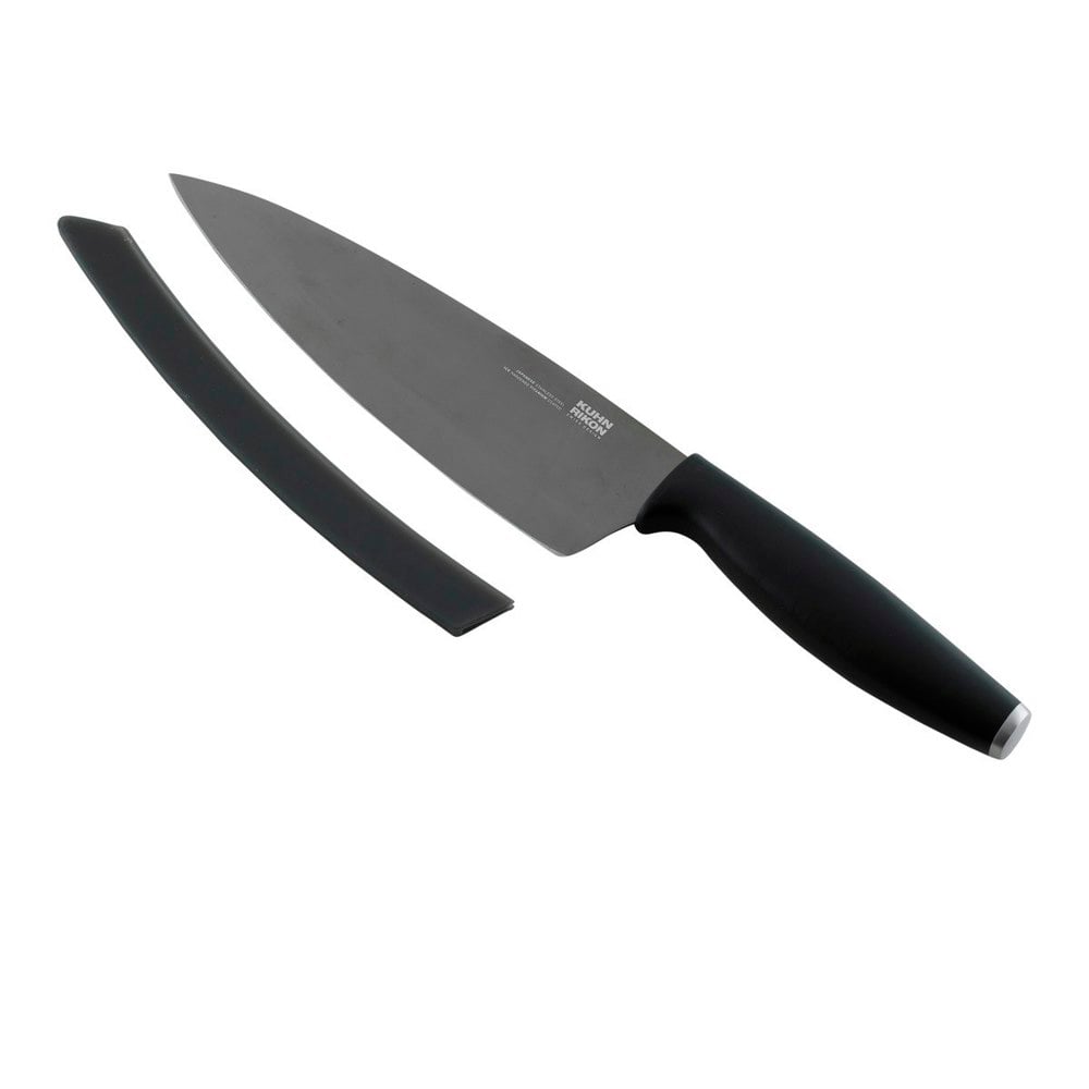 Kuhn Rikon Colori® Titanium Chef‘s Knife Black