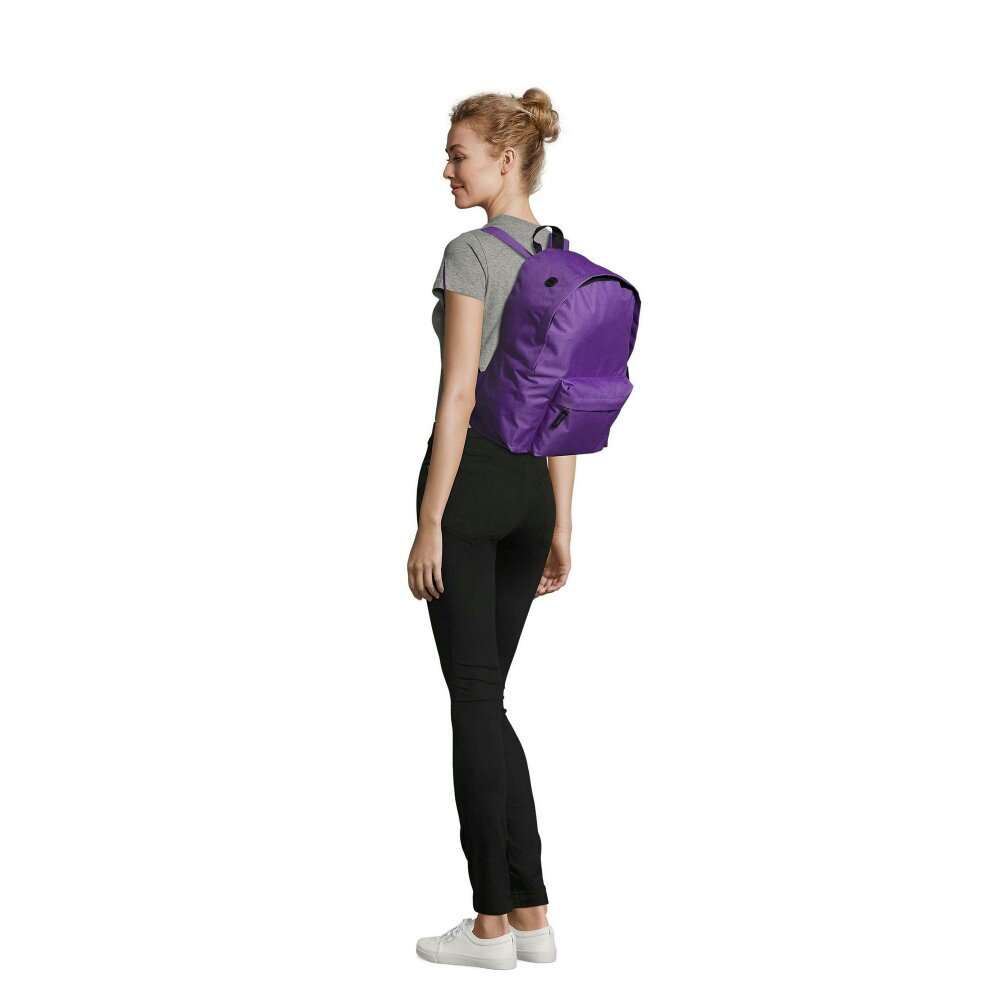 SOLS Rider Backpack / Rucksack Bag - Dark Purple