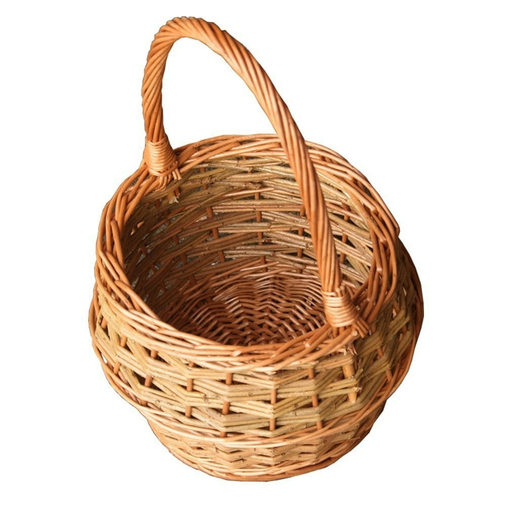 Rustic Egg Shopping Basket